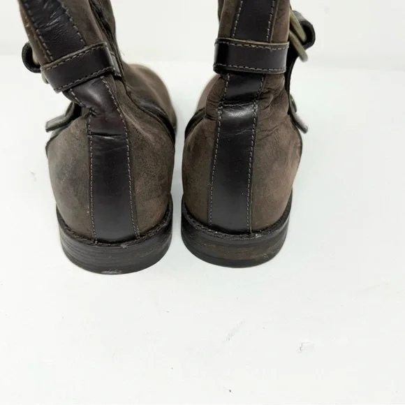 Cole Haan Air Liberty Vintage Leather Riding Boots Brown Size 6 - Picture 4 of 7